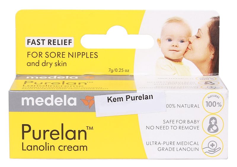 Kem trị nứt đầu ty Medela