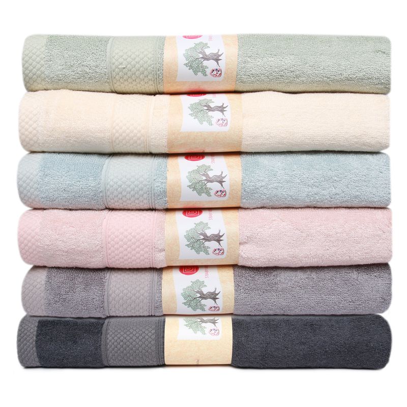Khăn tắm sợi sồi Uchibaby 70 x 140cm 