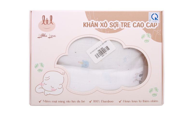 Khăn tắm sợi tre Little Love