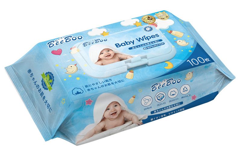 Khăn ướt BeeBoo 100 tờ 