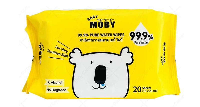 khăn ướt moby tinh khiết