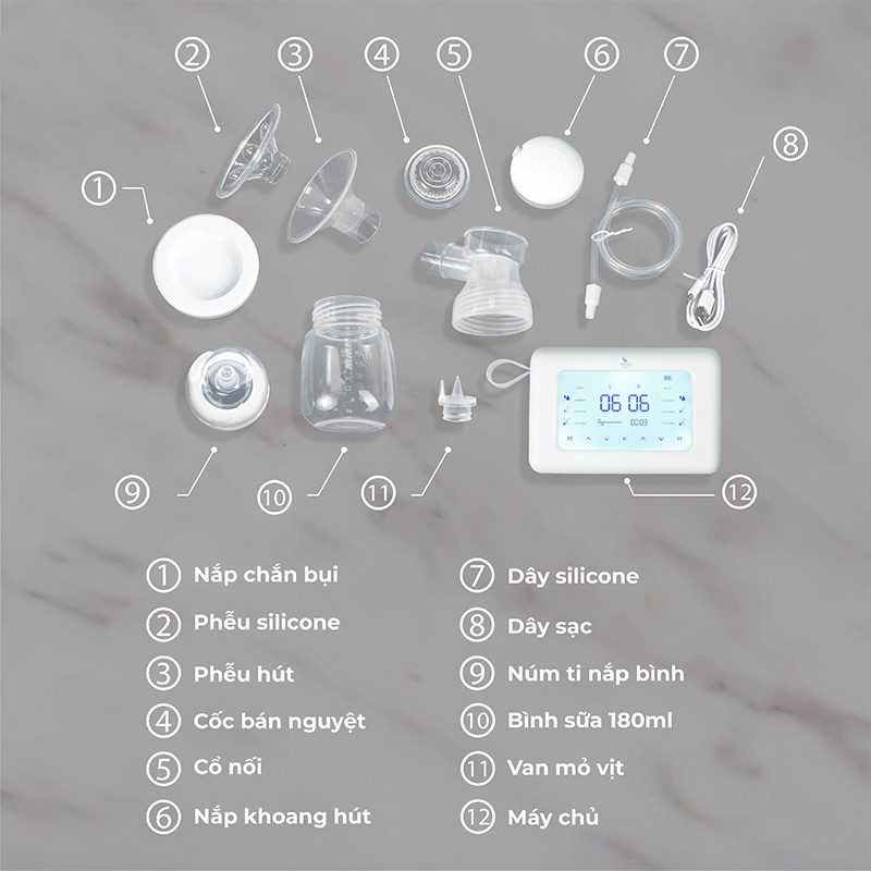 Máy hút sữa Moaz BéBé MB-092 1