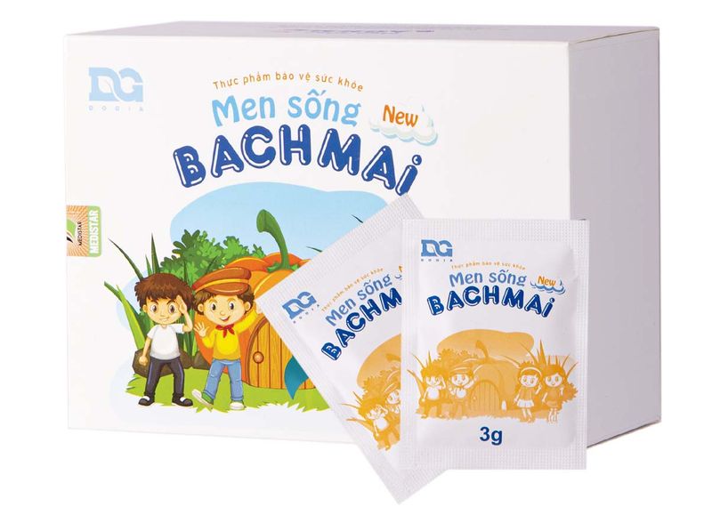 Men sống Bạch Mai New (hộp 30 gói x 3g)