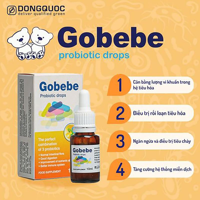 Men vi sinh Gobebe Probiotic