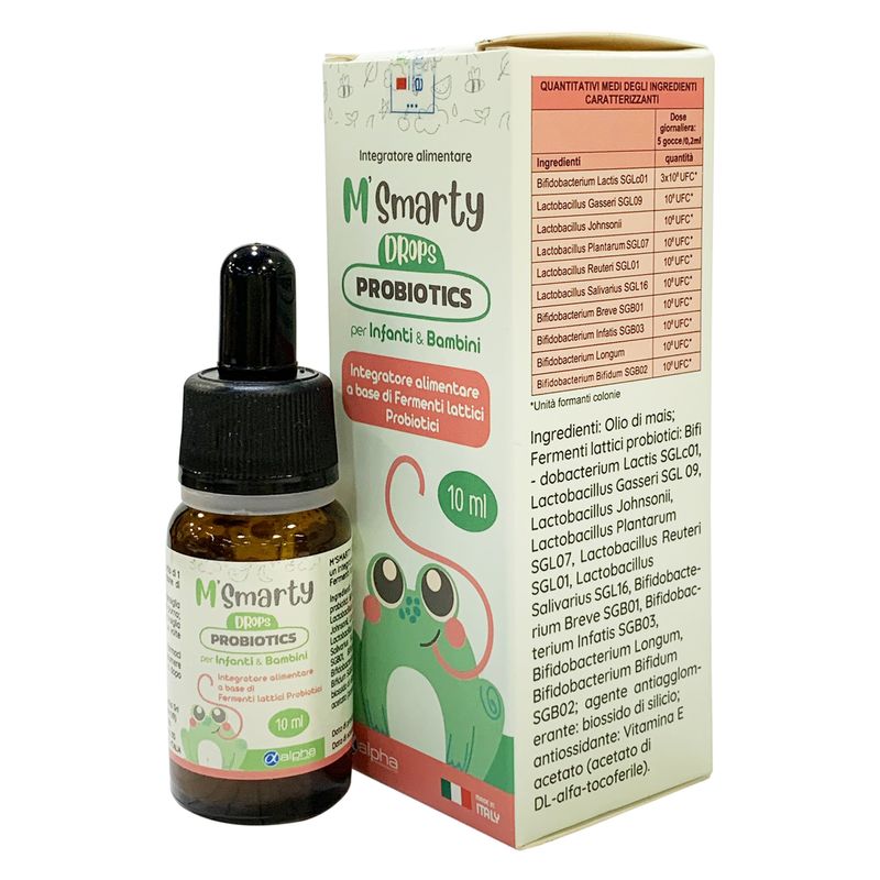Men vi sinh 10 chủng M’Smarty Probiotics 10ml 