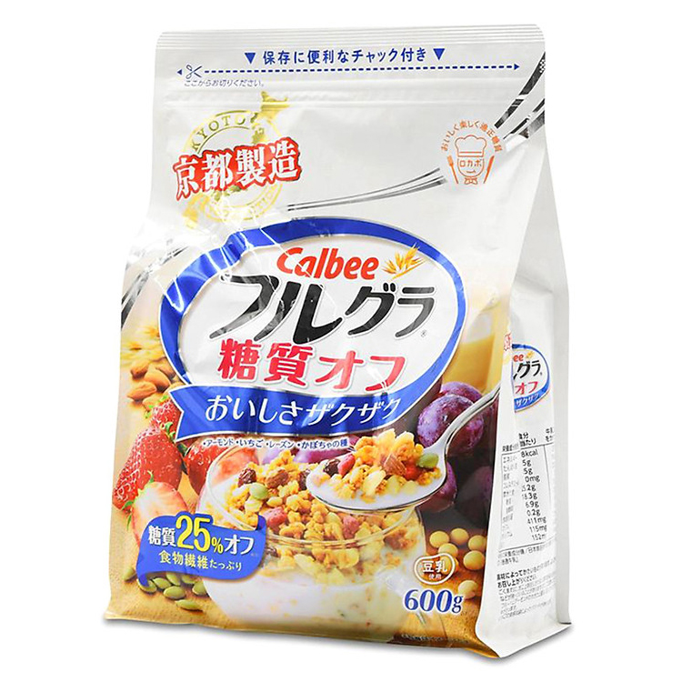 ngu-coc-hoa-qua-calbee-it-duong-600g