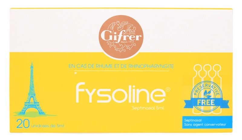 Nước muối đặc trị sổ mũi Fysoline 