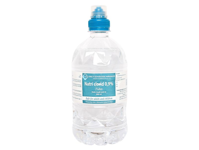 Nước muối sinh lý Natri clorid 0.9% 500ml