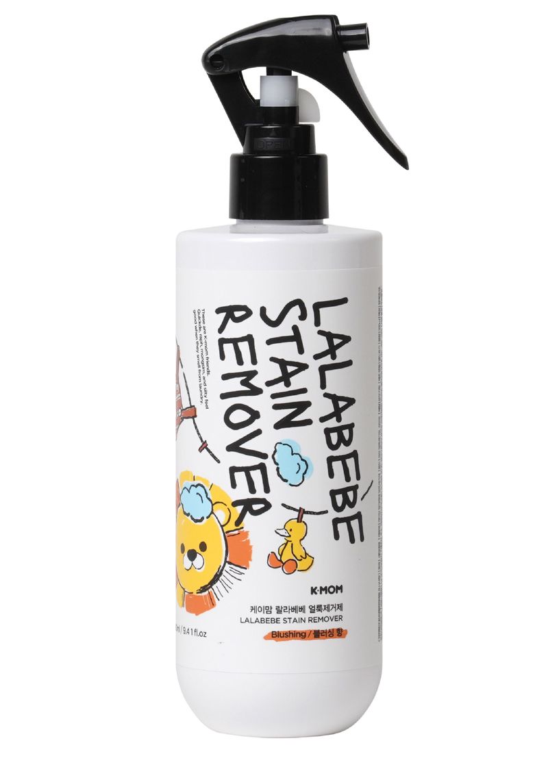 Nước tẩy vết bẩn thuần chay Lalabebe K-mom hương quả mâm xôi 280ml