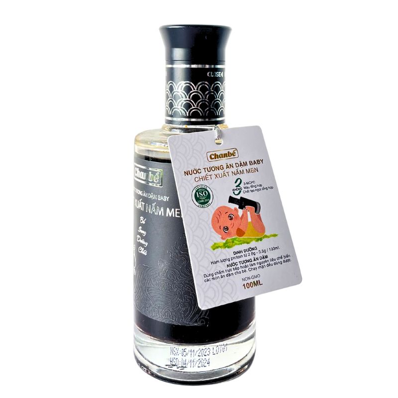 Nước tương ăn dặm Chanbé chiết xuất nấm men 100ml