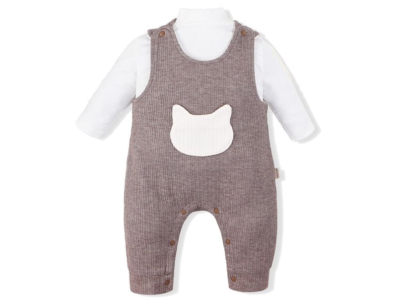 Romper yếm nhung Uala Rogo UR3656 kèm áo