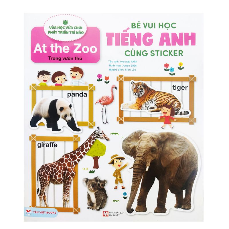 be-vui-hoc-tieng-anh-cung-sticker-at-the-zoo-trong-vuon-thu