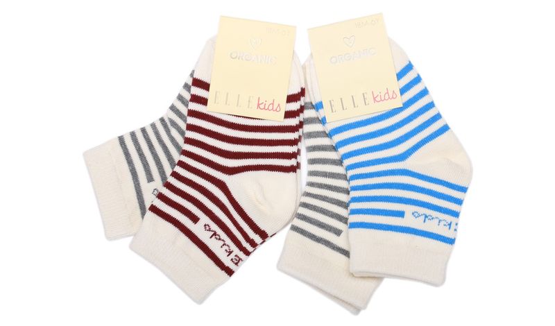 Set 2 đôi tất trẻ em EK361-LOC2 size 3-6Y