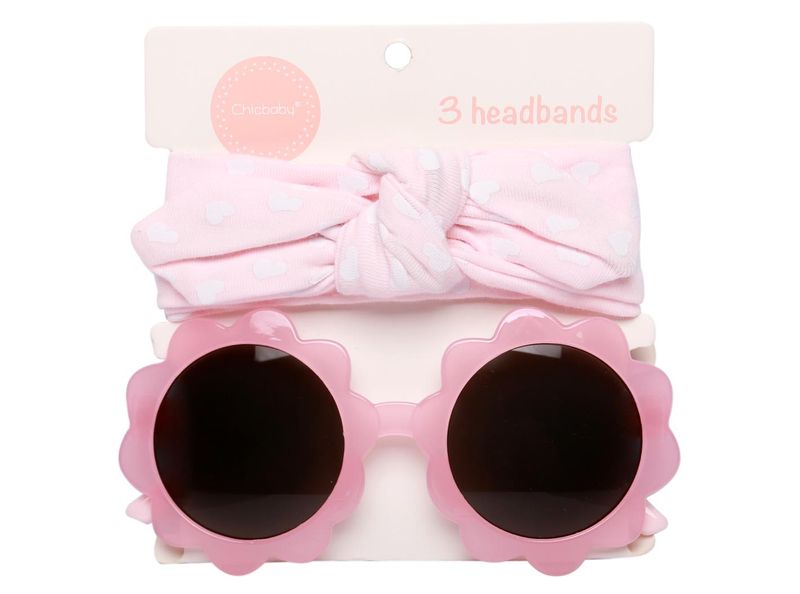 set kính mắt chống uv kèm băng đô