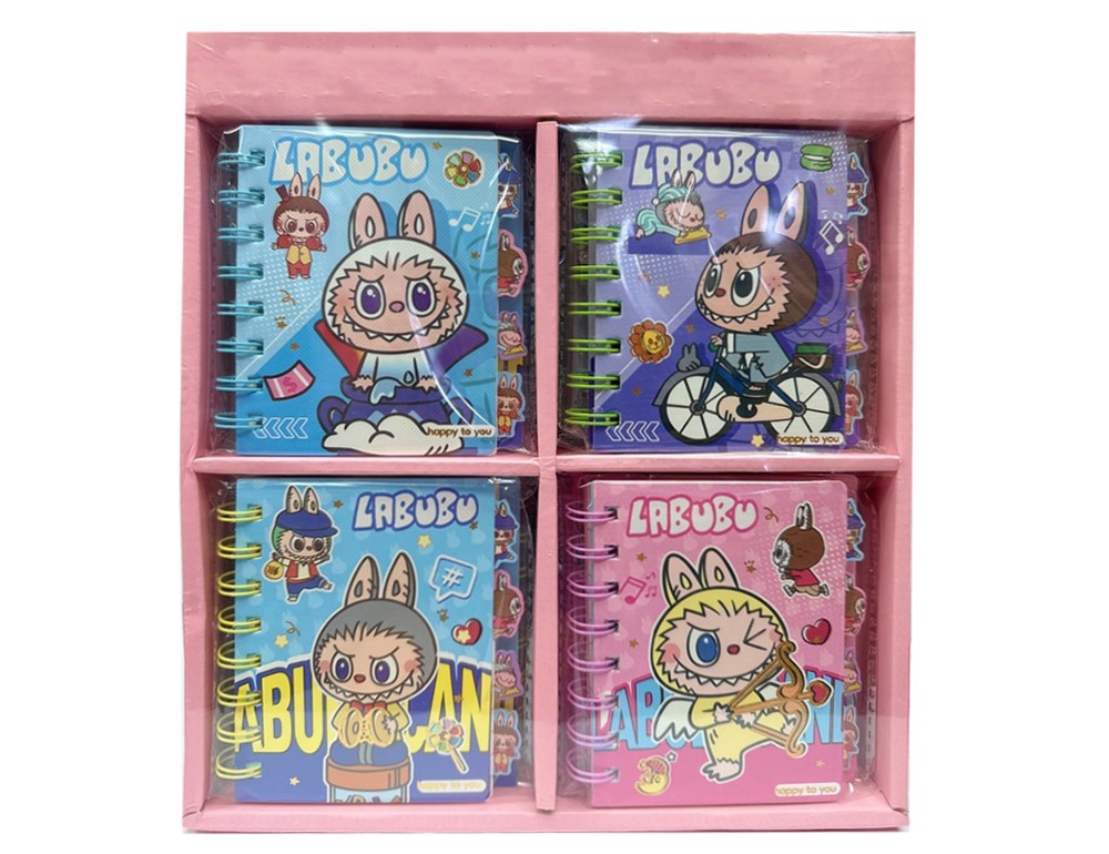 Sổ lò xo A7 bìa cứng Labubu 5503