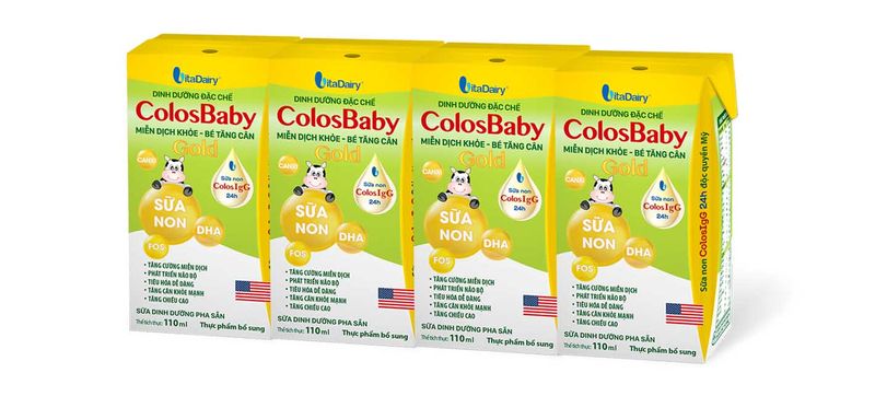 Sữa bột pha sẵn Colosbaby 110ml