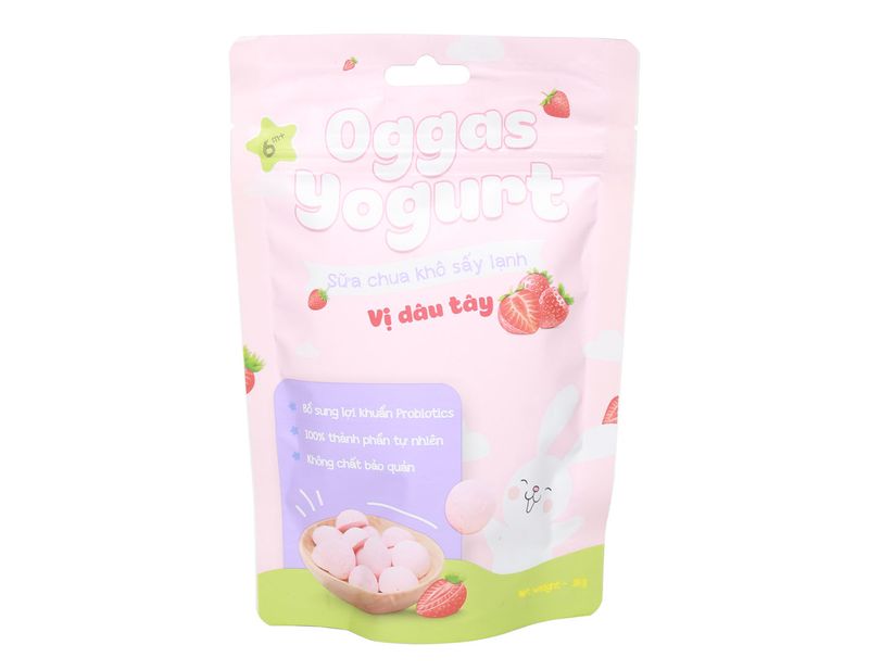 sữa chua khô sấy lạnh oggas yogurt