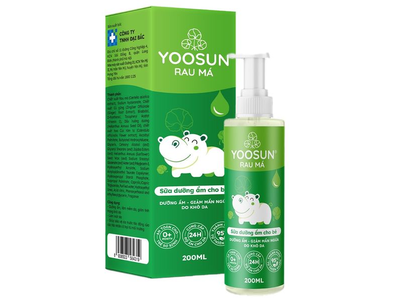 Sữa dưỡng ẩm cho bé Yoosun chai 200ml