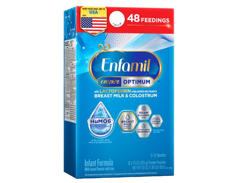 Sữa Enfamil Enspire Optimum cho bé 850g