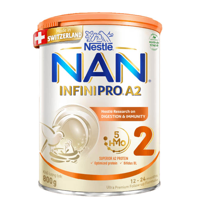 Sữa Nan Infinipro A2 số 2 800g 