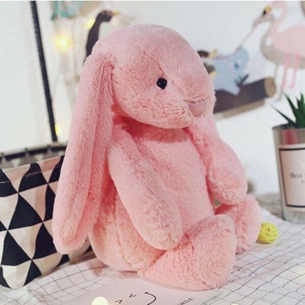 Thỏ bông Bunny tai dài màu hồng