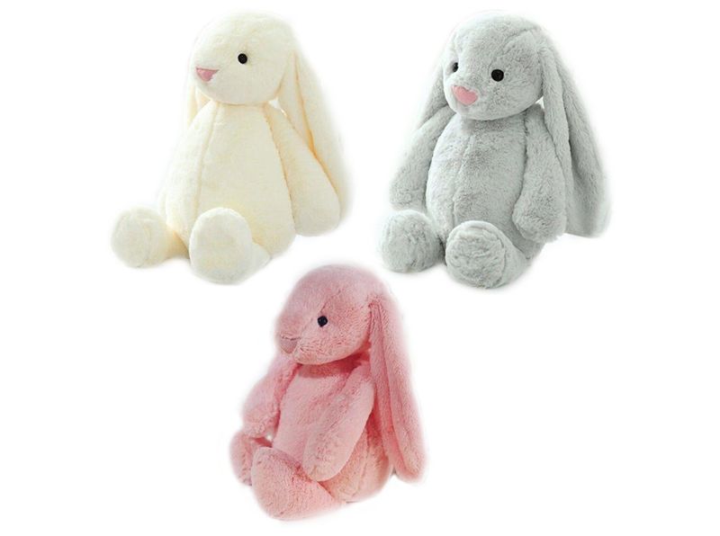 Thỏ bông Bunny tai dài màu trắng