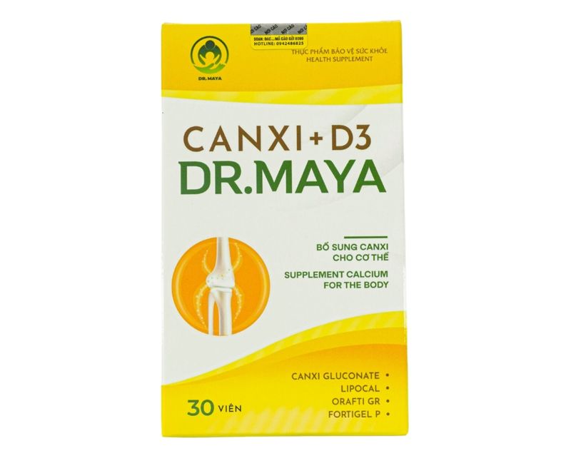 Thực phẩm bổ sung canxi D3K2 Dr.Maya