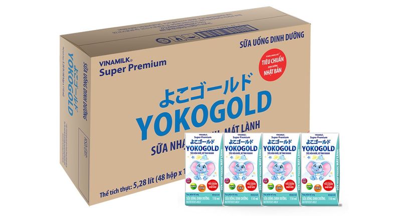 Sữa dinh dưỡng Vinamilk Yoko Gold 110ml 