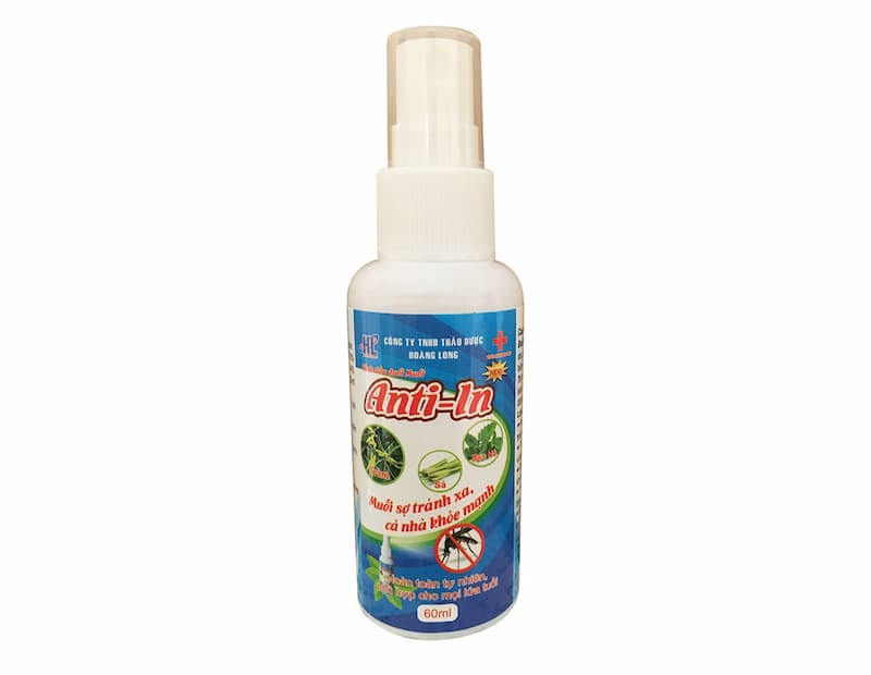 Tinh dầu đuổi muỗi Anti-In 60ml 