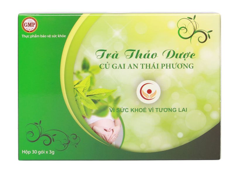 trà thảo dược củ gai an thái phương