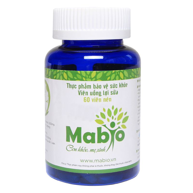 Viên uống lợi sữa Mabio