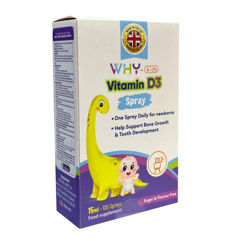 Vitamin D3 Spray Why-Kids 15ml