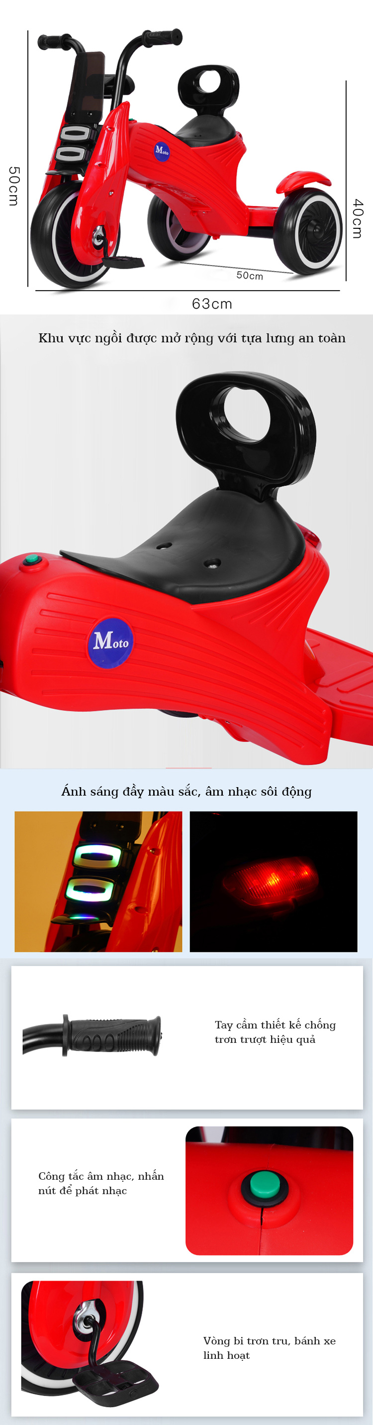 Xe 3 bánh M9