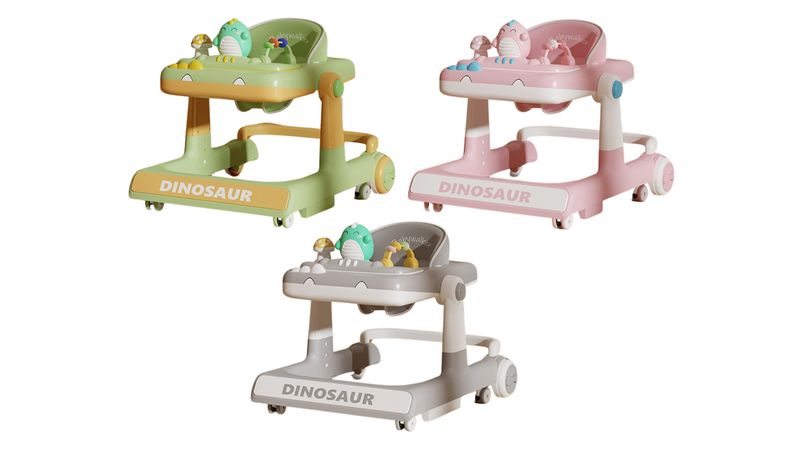 xe tập đi chữ U đa năng Dinosaur 519  ghi
