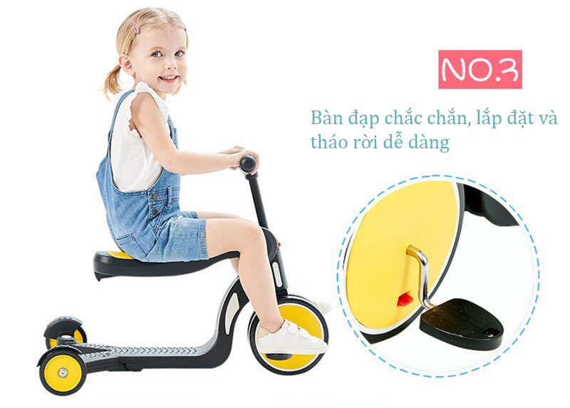 Xe trượt Scooter Freekids 5 in 1