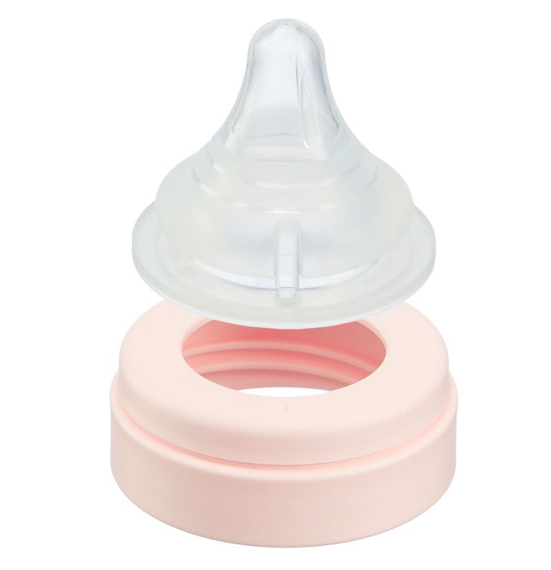 bình sữa aoi moon đơn sắc hồng