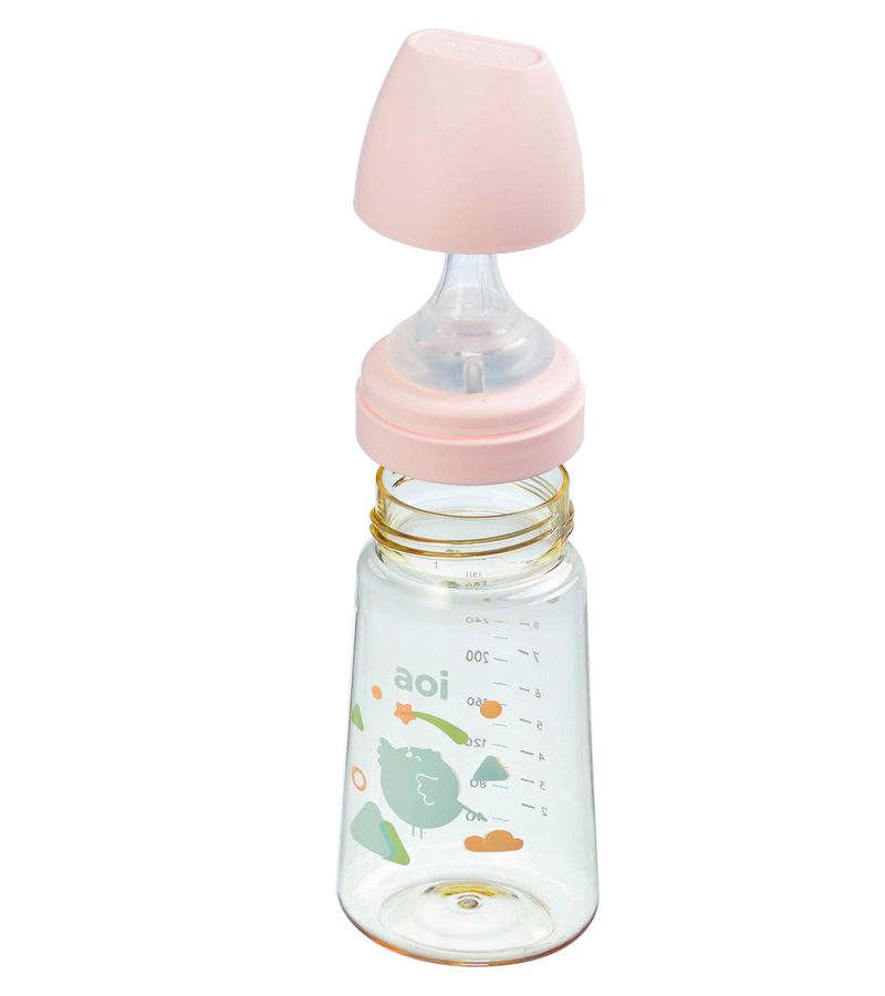 bình sữa aoi moon in hình hồng 280ml