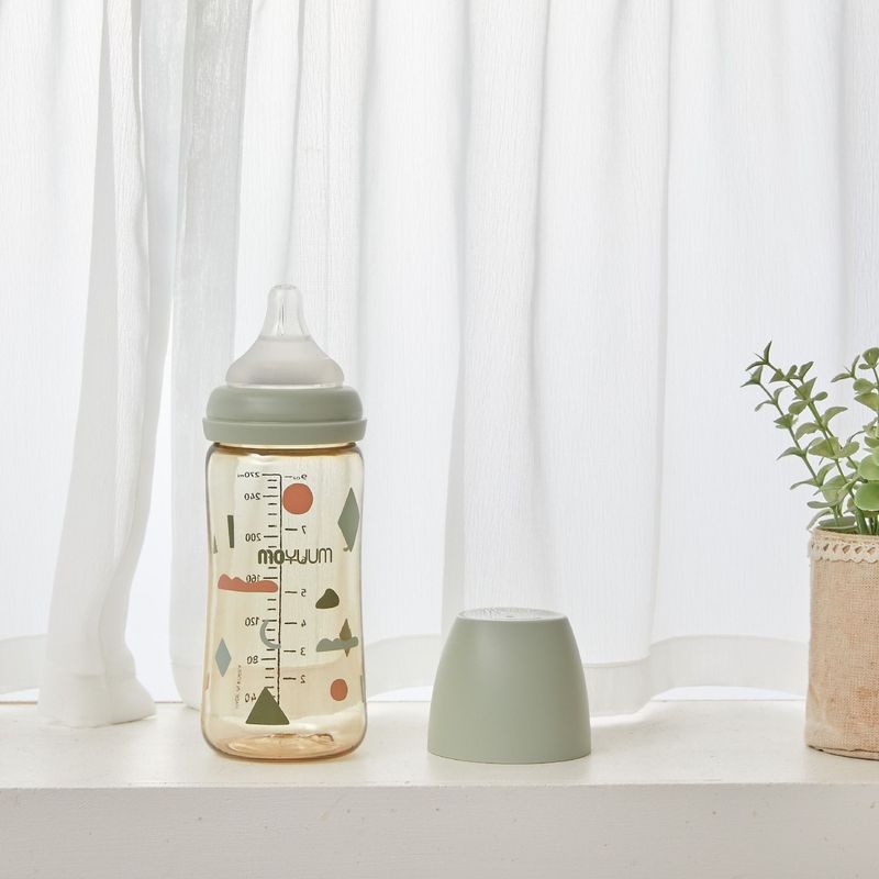 Bình sữa Moyuum PPSU nội địa Hàn mây xanh 270ml