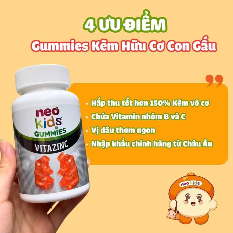 Đặc điểm nổi bật của vitamin NeoKids