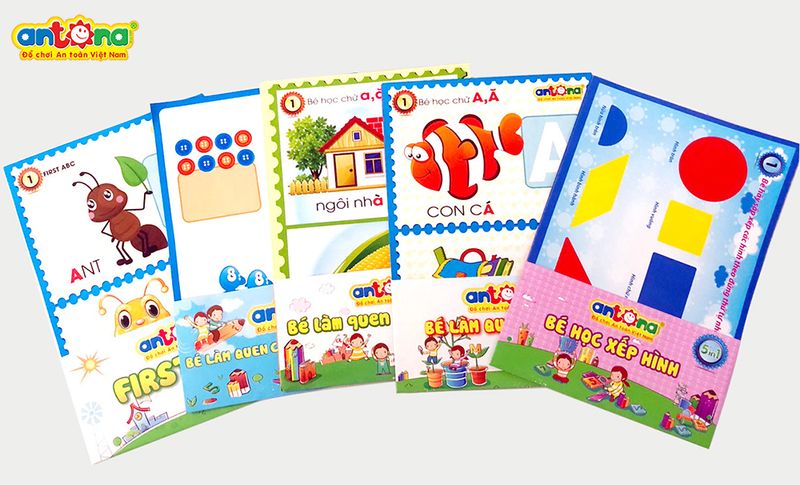 Bộ 5 sách mang đến 5 nội dung học tập bổ ích cho bé