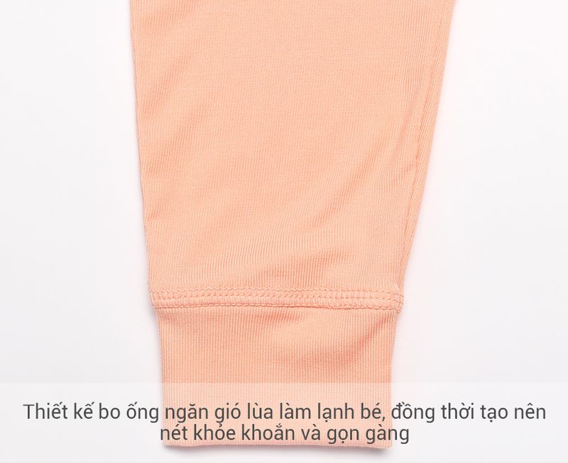 Bộ sơ sinh cài giữa dài tay Bibo's