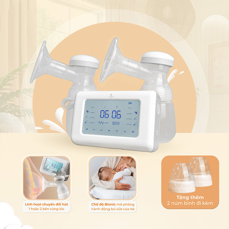 Máy hút sữa Moaz BéBé MB-092 4