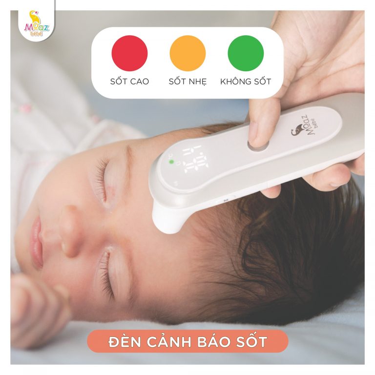 Nhiệt kế hồng ngoại đa năng Moaz bébé MB0-24