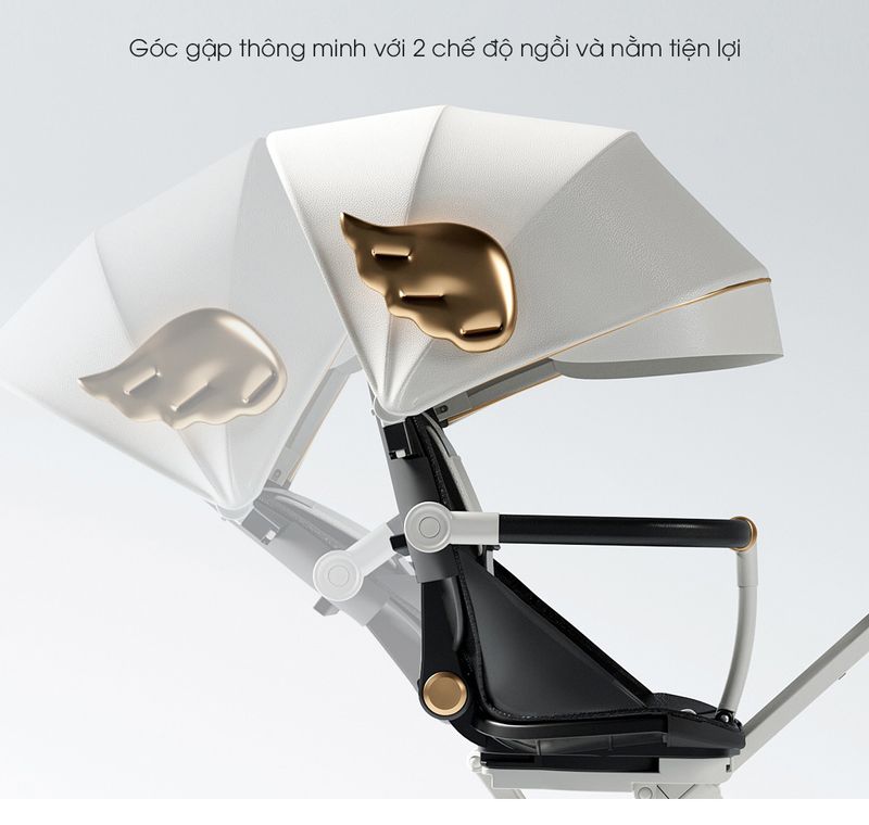 Xe đẩy cao cấp Playkids X6-2 tích hợp nhiều tính năng
