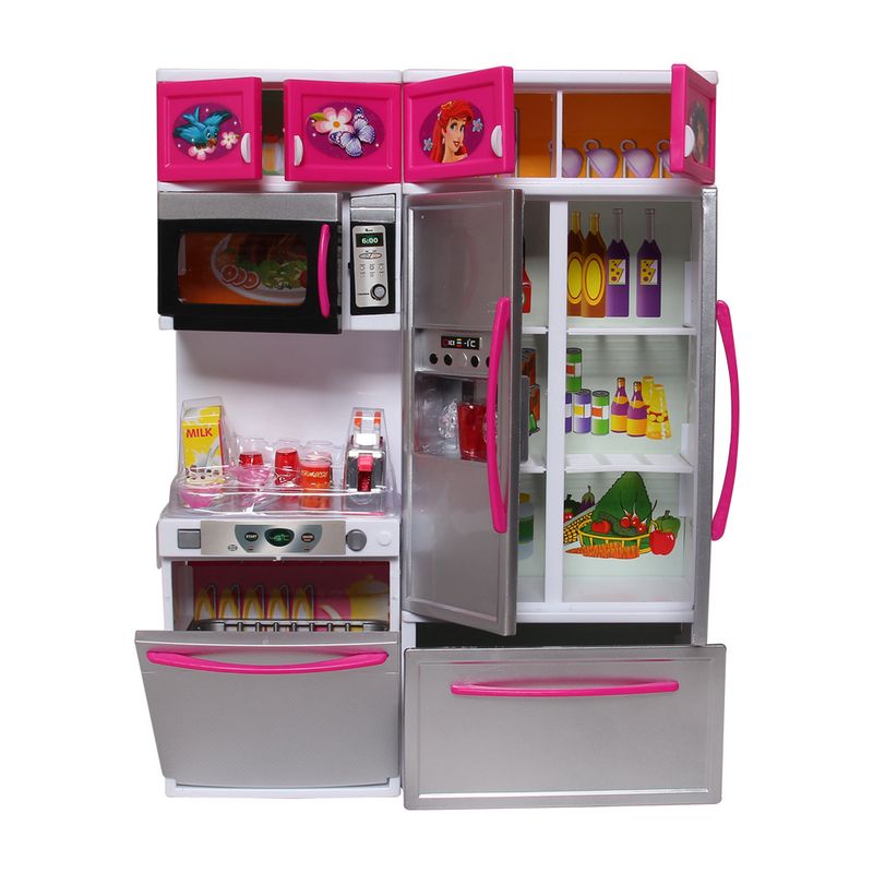 Thêm kiểu dáng tủ bếp để bé lựa chọn
