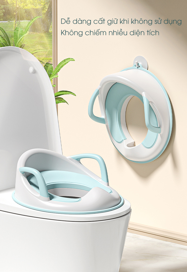 Nắp bồn cầu cho bé 2065 chống trượt