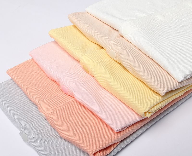 Bộ sơ sinh cài giữa dài tay Bibo's Petit LV260 trắng