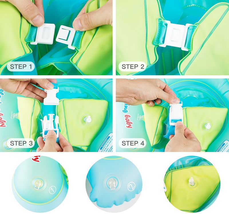 Các bước cài khóa chốt đảm bảo an toàn cho bé