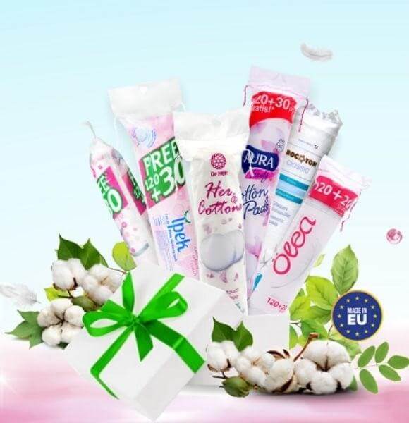 Giới thiệu các loại bông tẩy trang phổ biến hiện nay