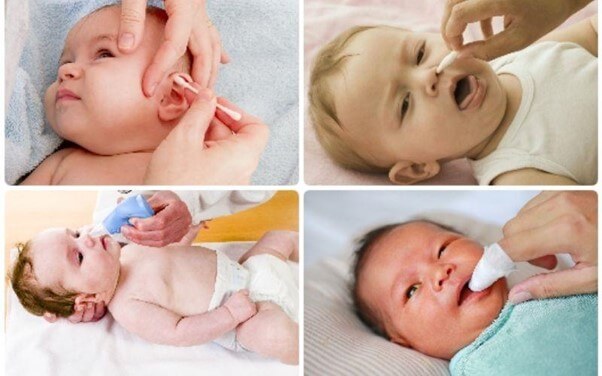 Hướng dẫn chăm sóc tai mũi họng cho bé